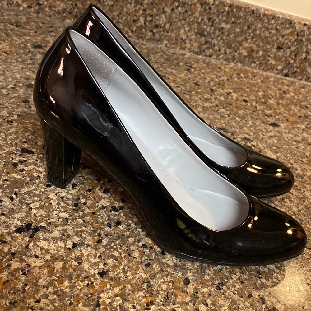 Calvin Klein Renni Patent Heels 10M